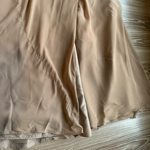 Jordan Beige A-Line Gown | Size 16 - Picture 6 of 10
